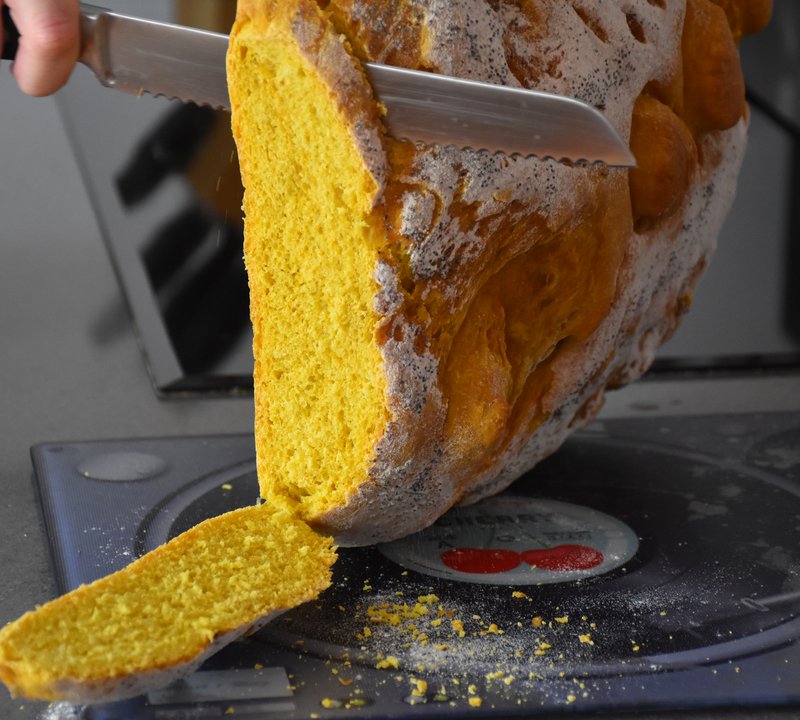 Pane alla curcuma dei 2000