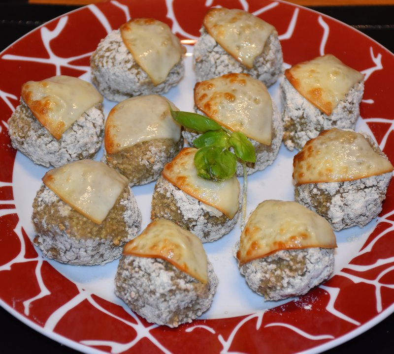 Polpette di quinoa al forno