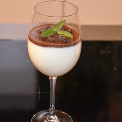 Panna cotta al cioccolato