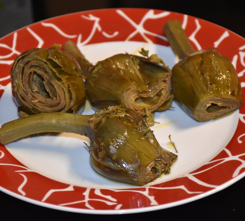 Carciofi al tegame