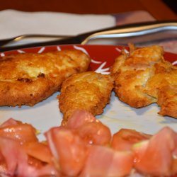 Cotolette di pollo al pecorino