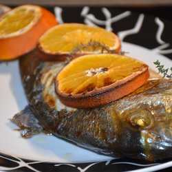 Orata all'arancia