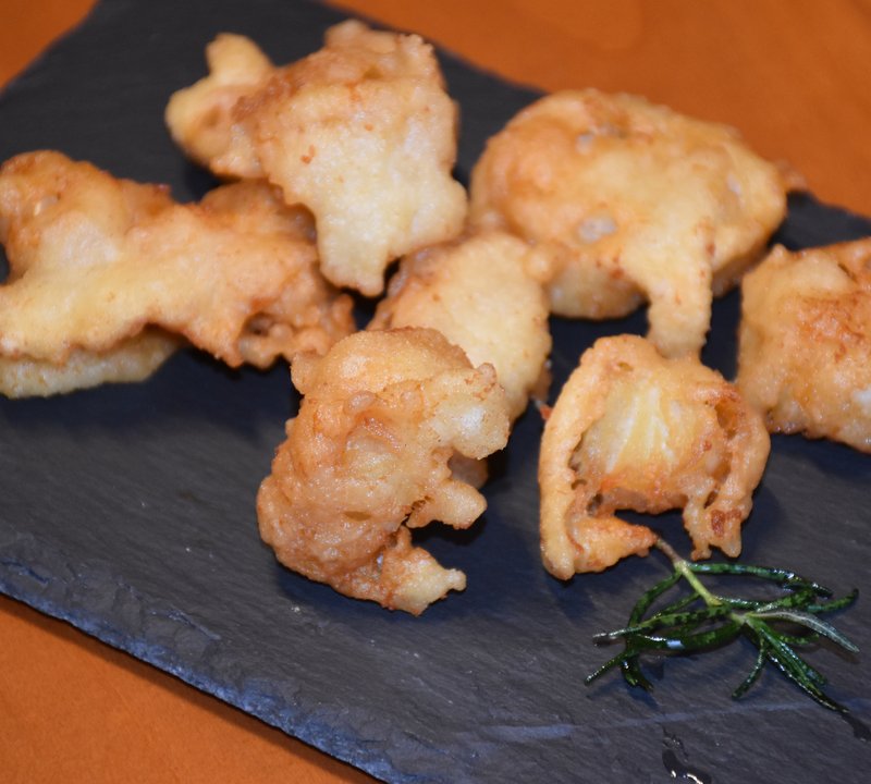 Stuzzichini fritti di baccalà